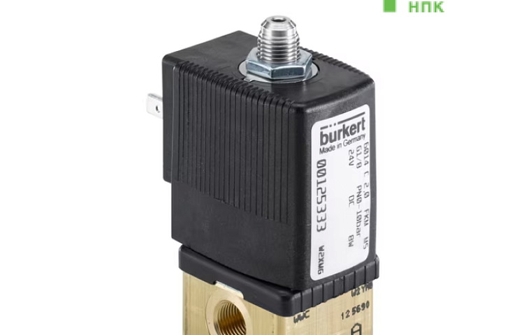 Электромагнитный клапан Burkert 6014 плунжерный